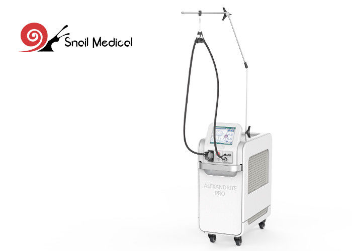 Klinik 755nm Lazer Epilasyon Makinesi AC 220V 20mm 22mm 24mm Nokta Boyutu