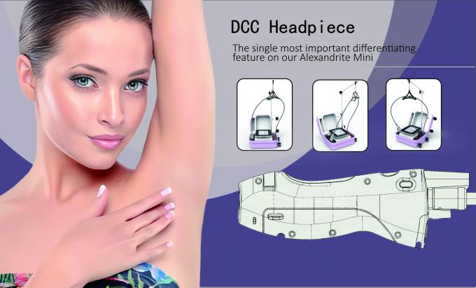 Aleksandrit Mini Taşınabilir Güzellik Ekipmanı Akıllı Dokunmatik Güç Kaynağı Bölümü Bison Işığı ve Kolay 755nm Mini Makine Aleksandrit 755nm Lazer Epilasyon 8